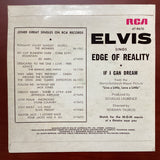 Elvis Presley, Edge Of Reality, Australia 1969, 7" P/S Single, RCA – 47-9670