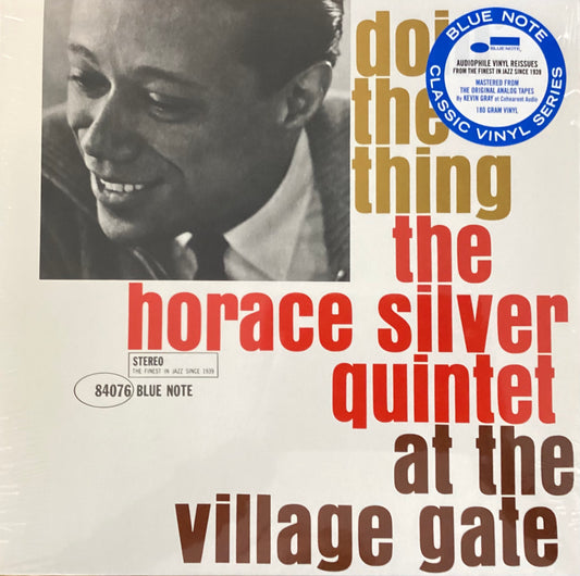 The Horace Silver Quintet – Doin' The Thing - At The Village Gate, Blue Note Vinyl LP
