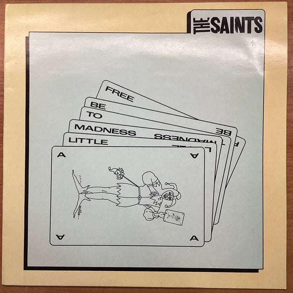 The Saints – A Little Madness To Be Free, Australia 1988 Mushroom – L38872 Vinyl LP
