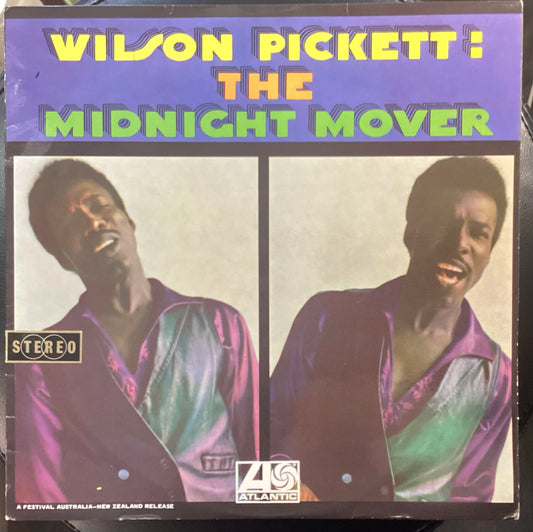 Wilson Pickett ‎– The Midnight Mover, Australia 1968 Stereo Vinyl LP