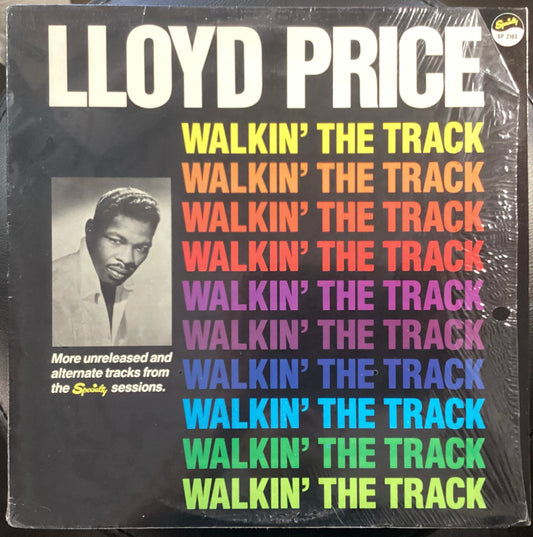 Lloyd Price – Walkin' The Track, US 1986 Vinyl LP