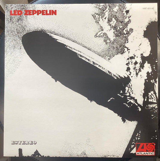 Led Zeppelin - Self-Titled, Spain 2010 Atlantic HATS 421-40, Blue Coloured Vinyl LP