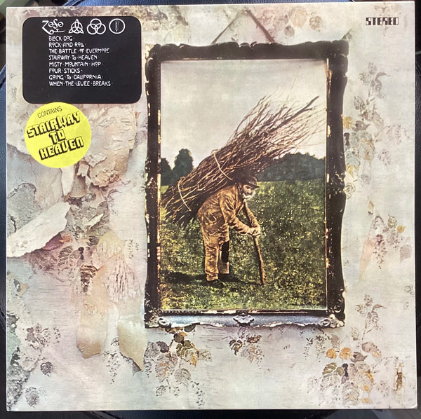 Led Zeppelin – Led Zeppelin IV, 2005 Atco Records, Red Coloured Vinyl LP