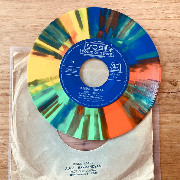 Adiss Harmandyan - Moratzir Intz Moratzir / Beirut - Beirut. Voice Of Stars – 7" Single