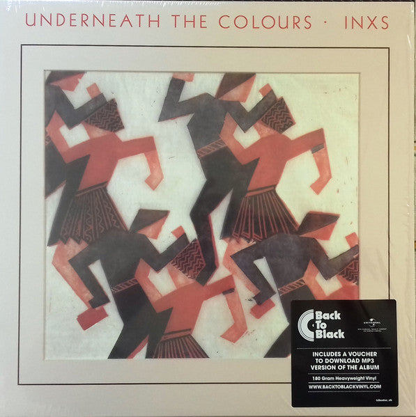 Cover art for Underneath The Colours vinyl LP by INXS
