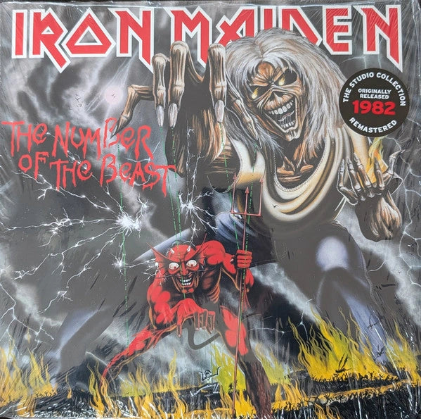 Iron Maiden – The Number Of The Beast. US Remastered Vinyl LP