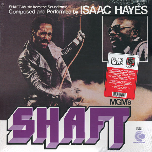 Isaac Hayes – Shaft. Craft Recordings – Vinyl 2xLP