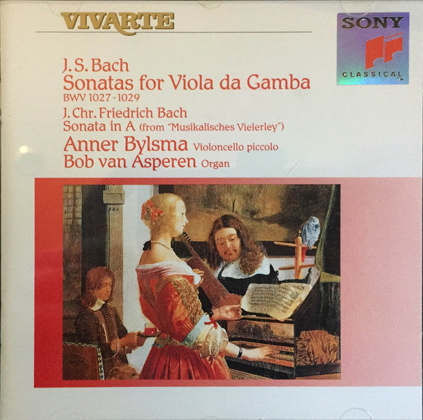 J. S. Bach, J. Chr. Friedrich Bach, Anner Bylsma, Bob van Asperen, 1990 Austria Sony Classical ‎– SK 45945