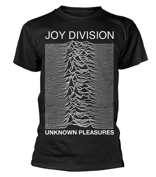 Joy Division, "Unknown Pleasures" T-shirt (black)