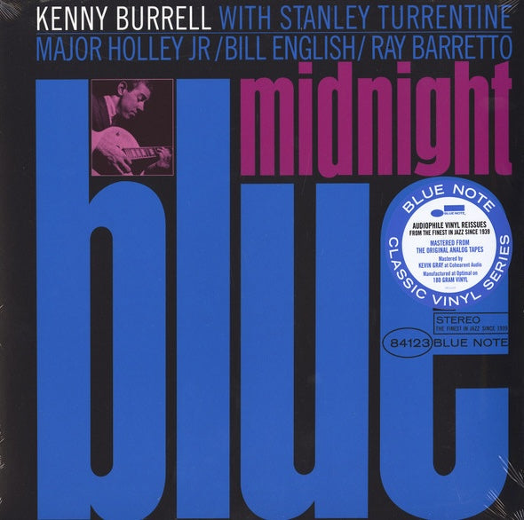 Kenny Burrell – Midnight Blue, 2021 E.U. Blue Note Vinyl LP