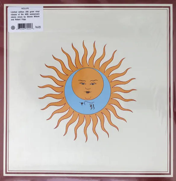 King Crimson – Larks' Tongues In Aspic 40th Anniversary 200g LP, Discipline Global Mobile, progressive rock collectible vinyl record