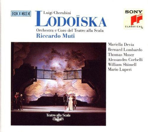 Luigi Cherubini ‎– Lodoïska, Muti, Devia, EU 1991 Sony Classical ‎– S2K47290 2xCD Box Set