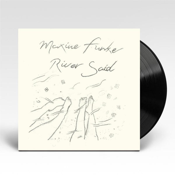 River Said vinyl by Maxine Funke, indie folk minimalist LP album cover art