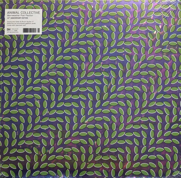 Animal Collective - Merriweather Post Pavillion, 2 x LP, Green and Bluish Vinyl