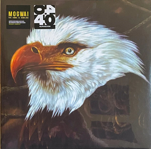 Cover of Mogwai – The Hawk Is Howling Limited Edition White Vinyl 2 x LP