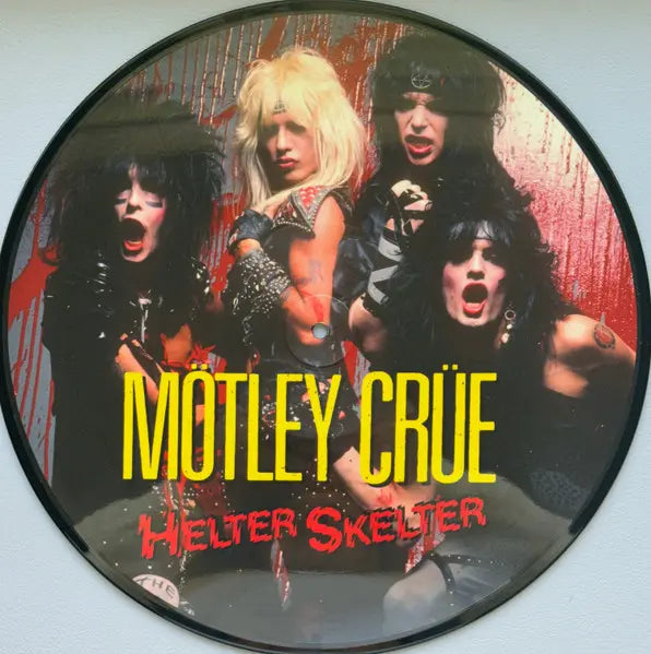 Mötley Crüe – Helter Skelter RSD Picture Disc Vinyl LP, collectible hard rock vinyl record