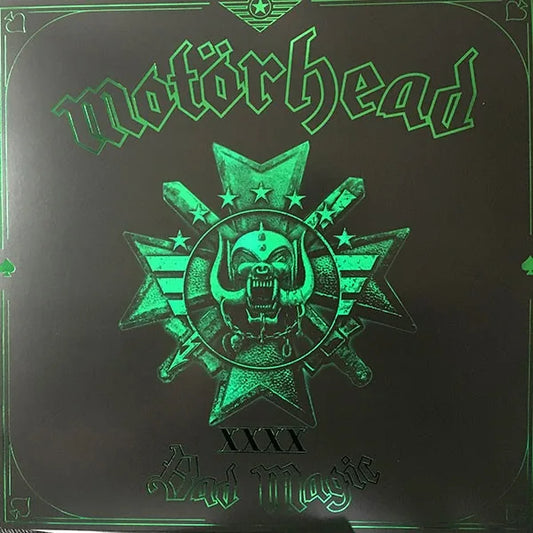 Motorhead – Bad Magic, 2016 UDR ‎– Limited Edition Green Coloured Vinyl LP