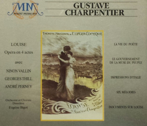 Gustave Charpentier – Louise. France 1989 Music Memoria – 30223 3xCD