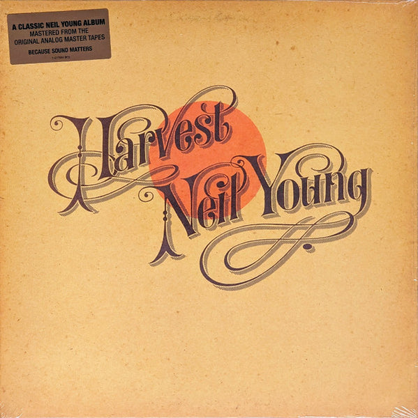 cover art of Harvest vinyl LP by Neil Young