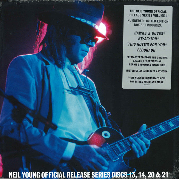Neil Young – Official Release Series Discs 13, 14, 20 & 21, Numbered Deluxe Edition Box Set