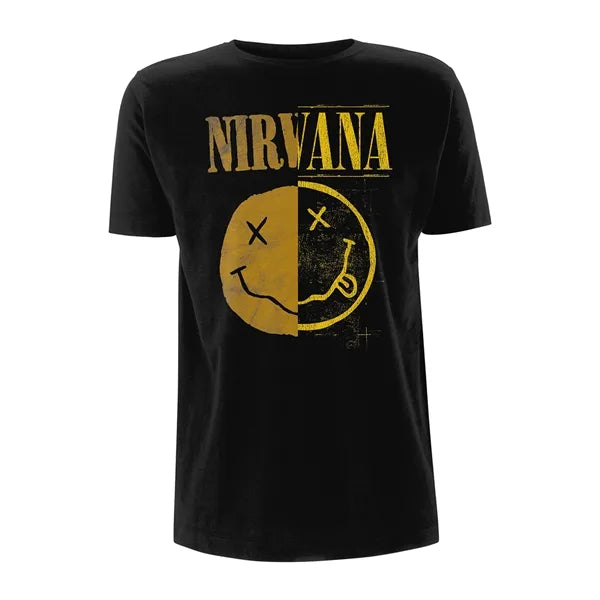Nirvana, Spliced Smiley Face T-shirt