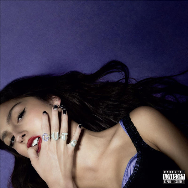 GUTS vinyl LP by Olivia Rodrigo album cover artwork
