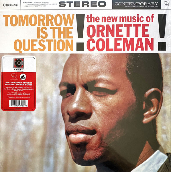 Ornette Coleman – Tomorrow Is The Question!, Craft Recordings Vinyl LP