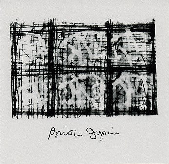 Brion Gysin – Recordings 1960-81. US 1995 Perdition Plastics – PER 004