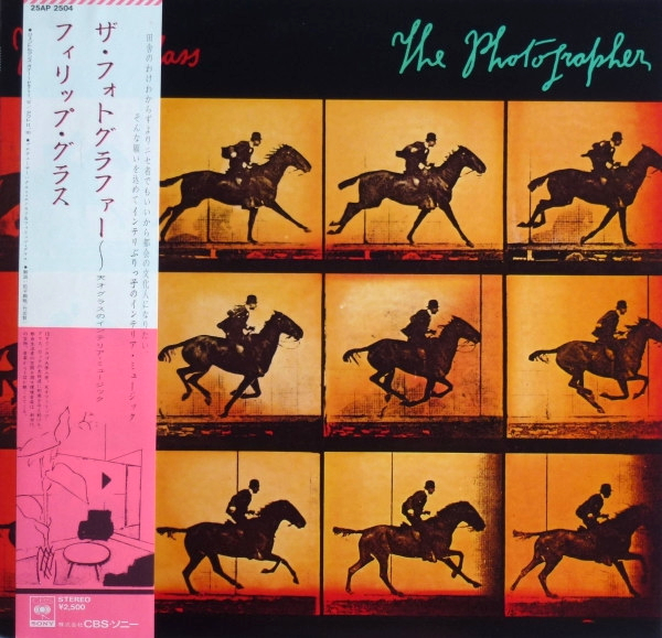 Philip Glass – The Photographer, 1983 CBS/Sony – 25AP 2504, Japan Vinyl LP + Obi