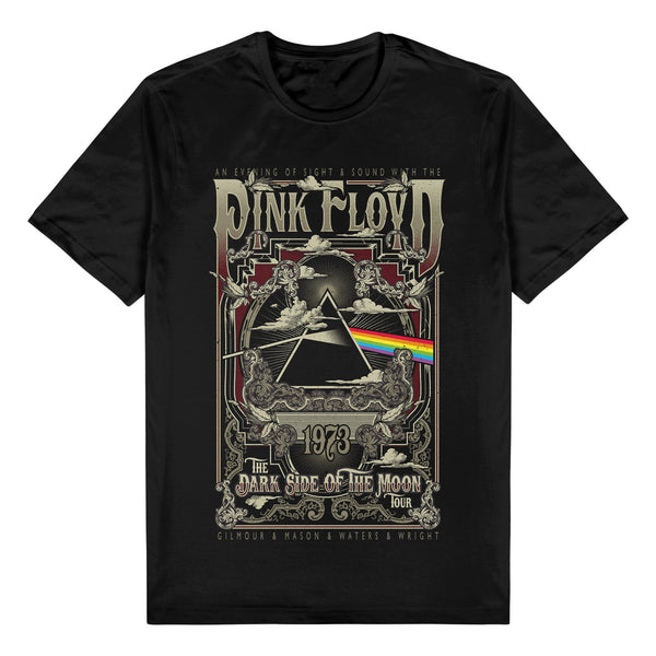 Pink Floyd, "1973 Dark Side of the Moon Tour" T-shirt