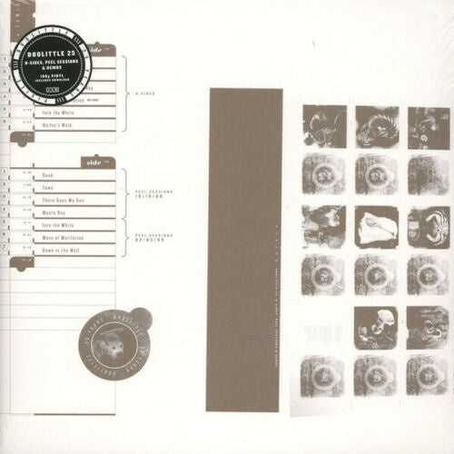 Doolittle 25 3x vinyl by Pixies, alternative rock LP, B-sides Peel Sessions Demos, monochrome collage cover