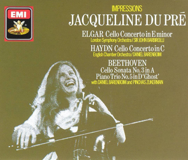Jacqueline Du Pre ‎– Impressions, Daniel Barenboim, Pinchas Zukerman, (2-CD Set) EU 1993 EMI Classics CMS 7 69707 2