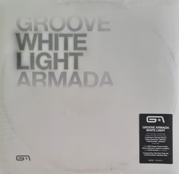 Groove Armada - White Light, Splatter Vinyl LP RSD 2024
