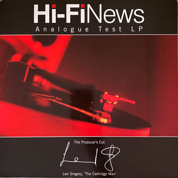 Hi-Fi News – HFN 002 - Analogue Test LP, UK 2002 Technical Vinyl Record