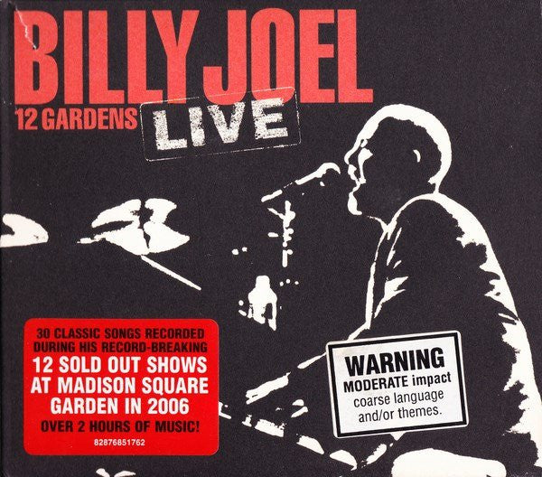 Billy Joel ‎– 12 Gardens Live, Columbia – 82876851762, 2006 Australia 2-CD  Digipak (Factory Sealed)