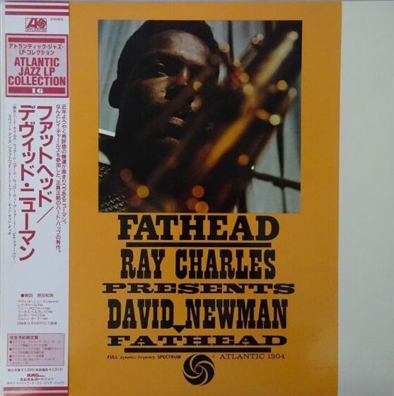 Ray Charles Presents David Newman Fathead, 1992 Atlantic AMJY-1304 Japan Vinyl + OBI