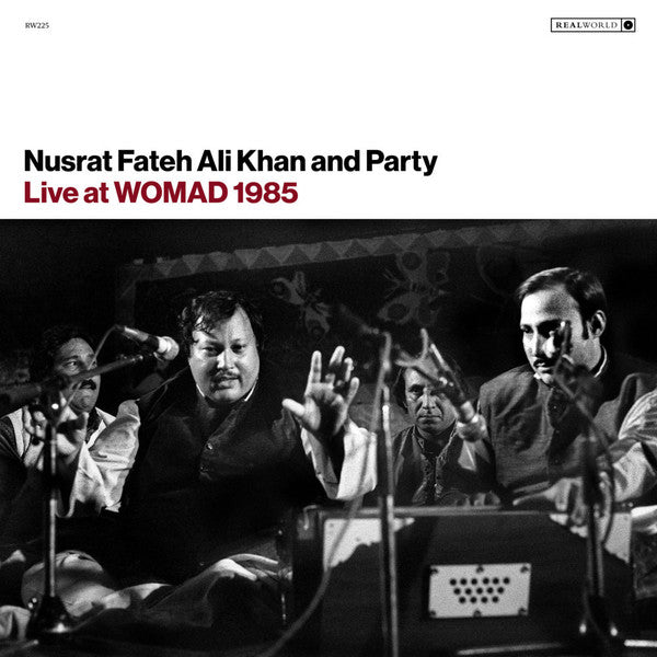 Nusrat Fateh Ali Khan & Party – Live At Womad 1985, E.U. Vinyl LP