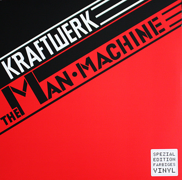 Kraftwerk ‎– The Man Machine. Remastered, Red Translucent Vinyl 2xLP