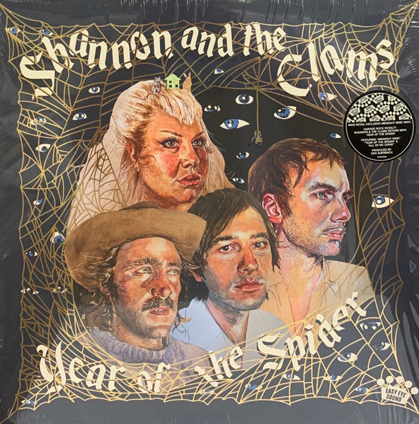 Shannon And The Clams – Year Of The Spider, Red & Black Translucent [Midnight Wine] Vinyl LP