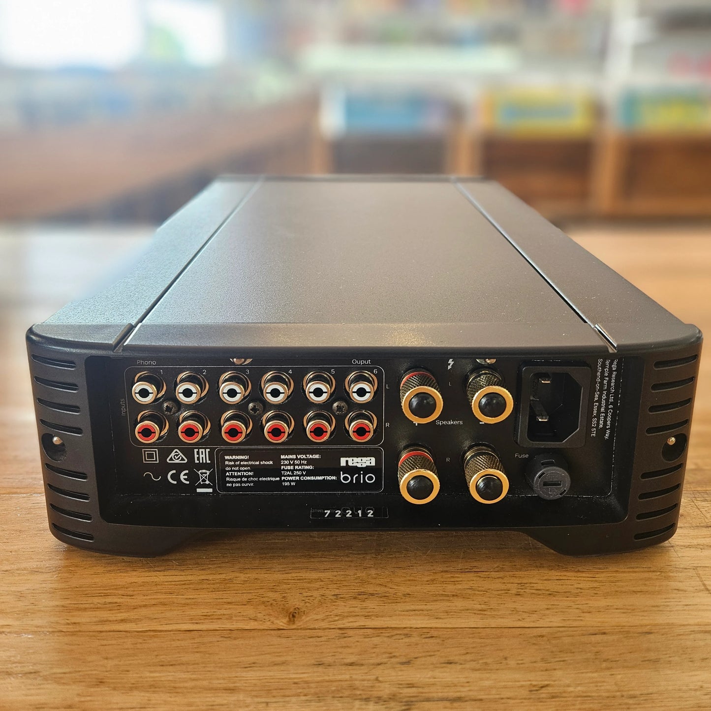 Rega Brio MkII Stereo Integrated Amplifier (Ex-Demo)