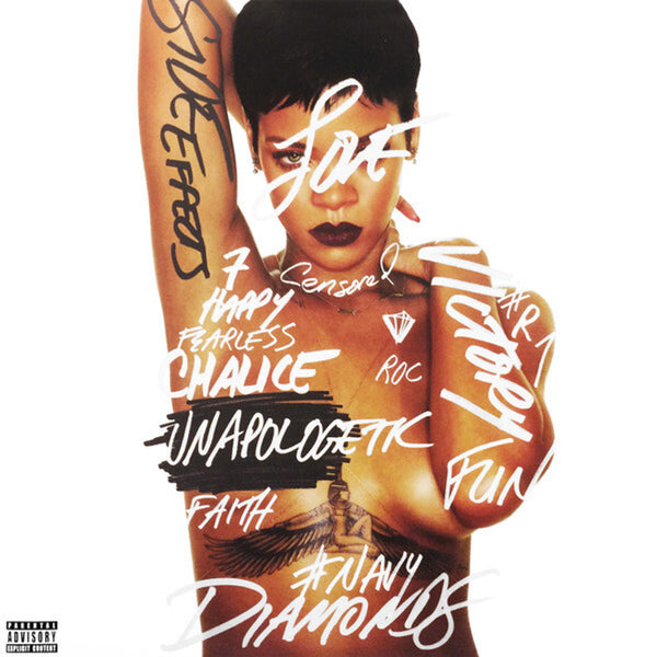 Unapologetic 2x vinyl LP by Rihanna album cover