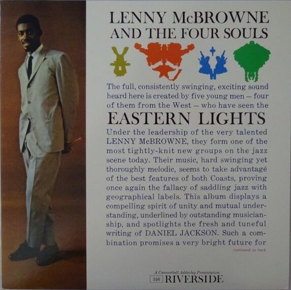 Lenny McBrowne And The Four Souls - Eastern Lights, 1993 Riverside WWLJ-7085 Japan Vinyl