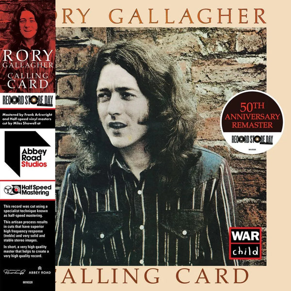 Rory Gallagher - Calling Card, 50th Anniversary Vinyl LP (RSD 2026)