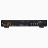 rear view of the Rotel A10MKII Integrated Amplifier in black 