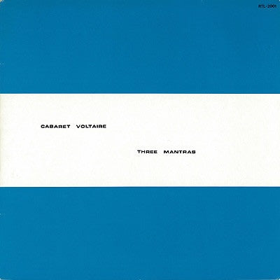 Cabaret Voltaire ‎– Three Mantras, 1981 Rough Trade ‎– RTL-2001 Japan Vinyl EP