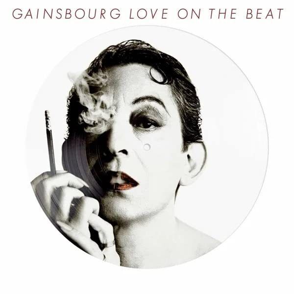 cover art
 of Love On The Beat picture disc vinyl LP by Serge Gainsbourg