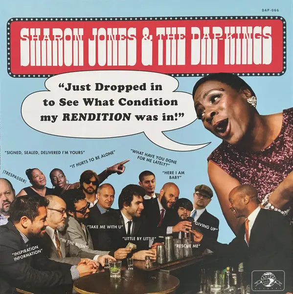 Sharon Jones & The Dap-Kings – Just Dropped In Vinyl LP, collectible funk and soul vinyl from Daptone Records, DAP-066