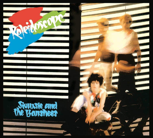 Kaleidoscope reissue vinyl by Siouxsie And The Banshees, post-punk gothic rock LP, colourful abstract cover