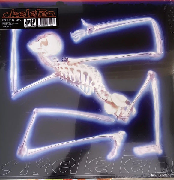 Cover of Skeleten – Under Utopia Blue Transparent Vinyl LP