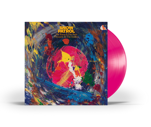 Snow Patrol – The Forest Is The Path – Onwards To The Endless, Pink Transparent 12" Vinyl EP